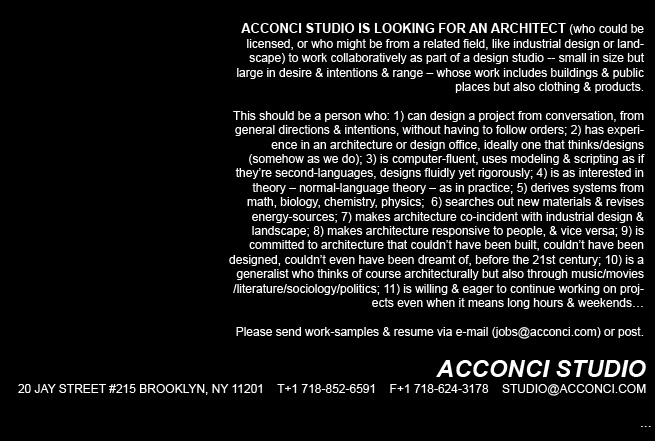 Acconci Studio